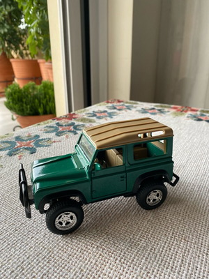 Vintage συλλεκτικό μεταλλικό τζιπ 4Χ4 Land Rover σαν καινούργιο
