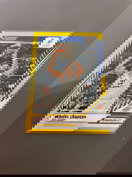 Yellow Walter Tavares/EuroLeague Donruss 2025