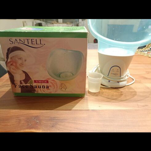 Face sauna like new for cleansing and smoothing skin