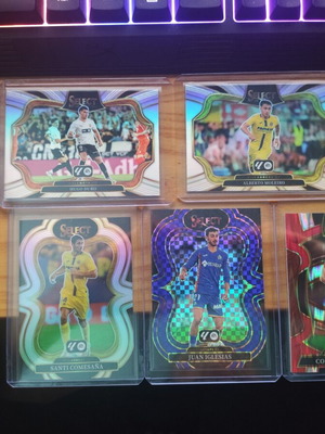 Panini Prizm Select 2025-26 lot like new with sleeve and top loader