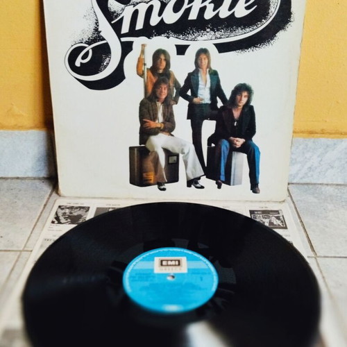 Smokie Greatest Hits vinyl record used, rock