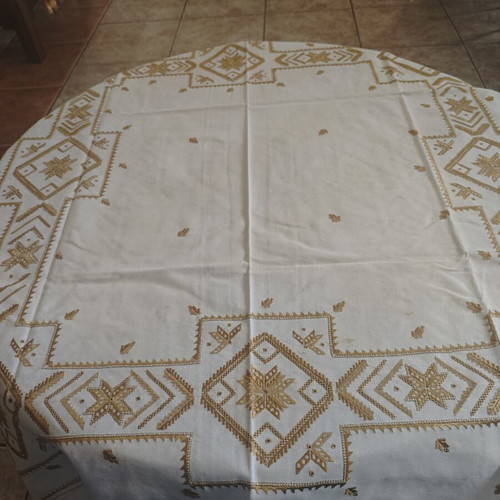 Lefkadian embroidery set of three pieces, handmade, new