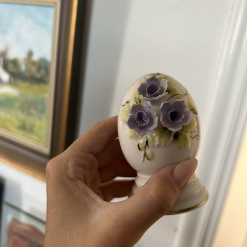 Vintage porcelain egg like new