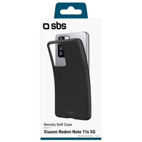 SBS case for Xiaomi Redmi Note 11S 5G black new silicone