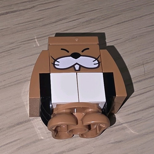 LEGO Super Mario Monty Mole minifigure used