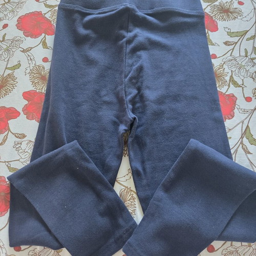 Zara leggings size 10 used, blue, 140 cm