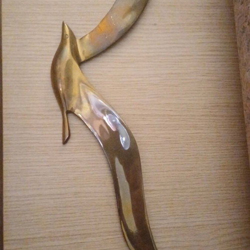 Brass seagull used