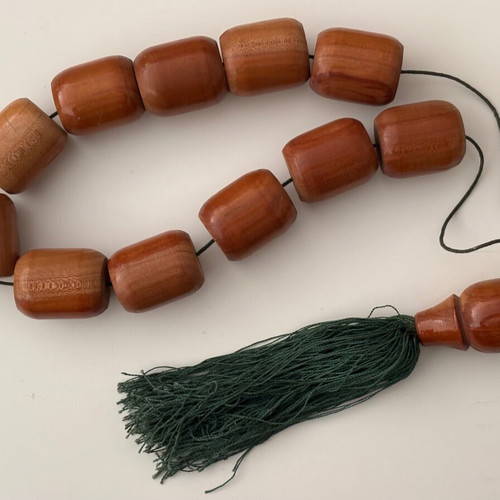 Large wooden worry beads like new