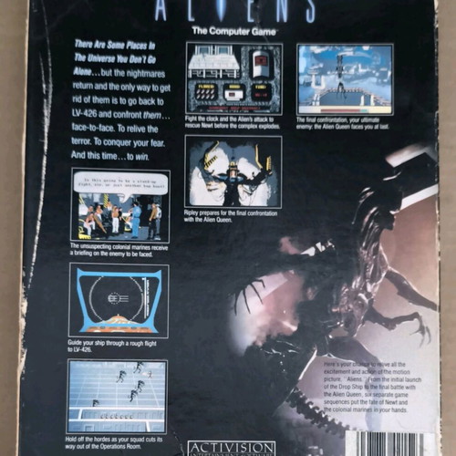 Aliens (Activision) Commodore Disk Big Box used