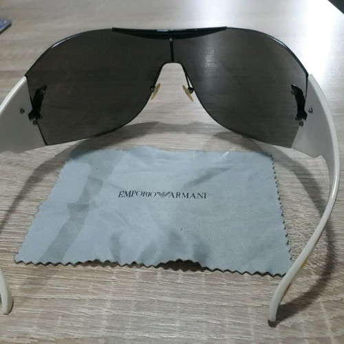 Emporio Armani women's mask sunglasses used