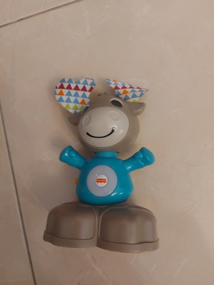Fisher-Price Lickimans Tarandaki toy like new, fully functional