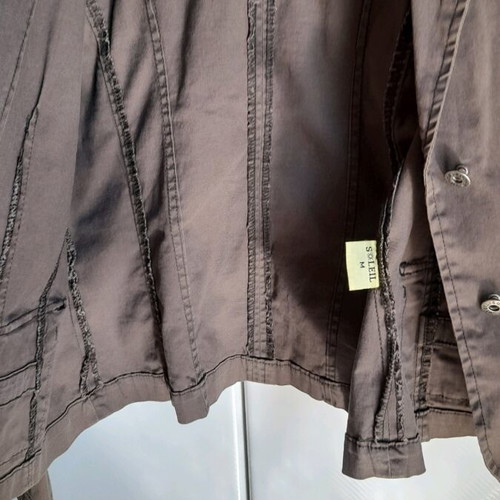 Woman's jacket brown size M used, cotton