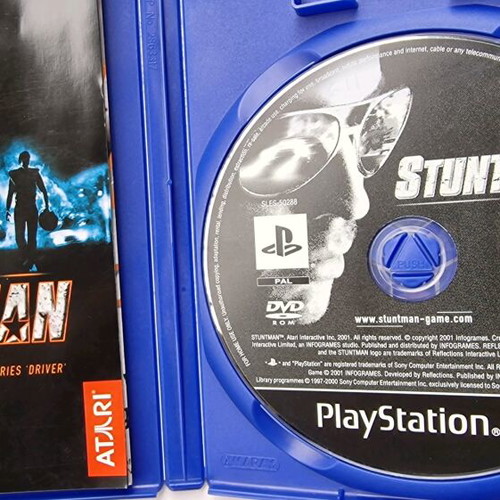Stuntman Sony PlayStation 2 PS2 like new game with poster
