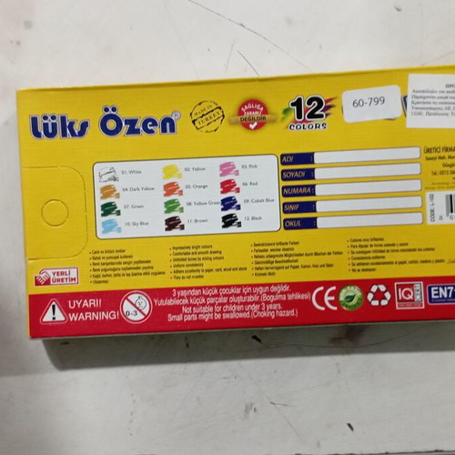 Oil pastel set 12 colors new