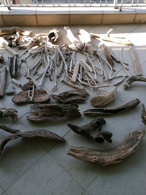 River wood used from Voidomatis, Zagorochoria