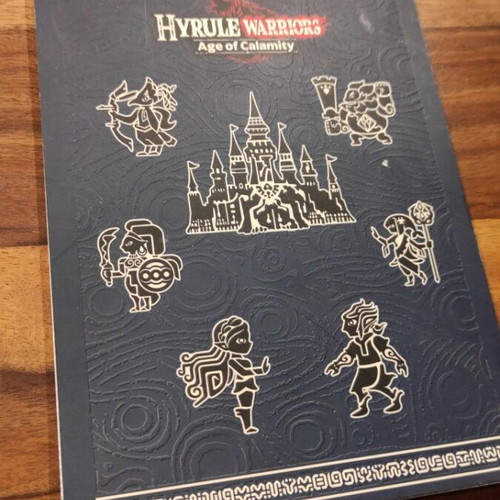 Zelda Hyrule Warriors Age of Calamity notebook like new, collectible