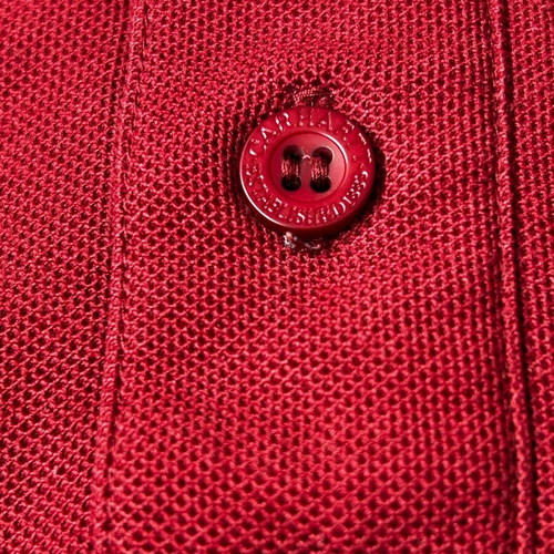 Carhartt Wip polo shirt with chest pocket XL used, red
