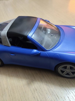 Playmobil 5991 Porsche Targa 4S car used, blue