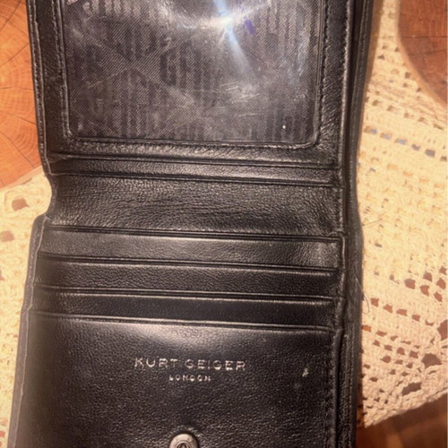 Kurt wallet lightly used, black