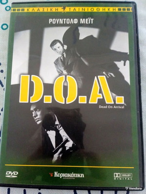D.O.A. movie DVD like new with subtitles