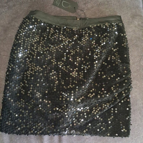 Dutchess Collection Pink Woman skirt new, black, size M