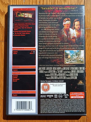 Salvador DVD μεταχειρισμένο χωρίς ελληνικούς υπότιτλους