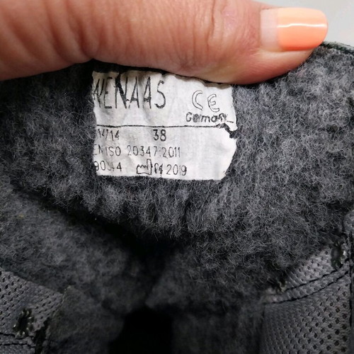 WENAAS boots like new, black, size 38, made in Germany