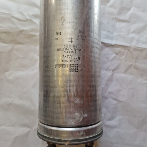 High Voltage Capacitor 50uF 2/3 kV used