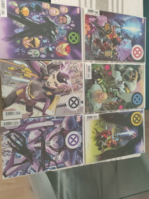 Marvel Powers of X comics #1-6 complete set