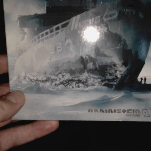 Rammstein Rosenrot CD DVD used, includes Mutter album