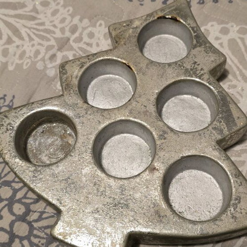 Candle Holder with Seven Silver Holders like new