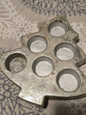 Candle Holder with Seven Silver Holders like new