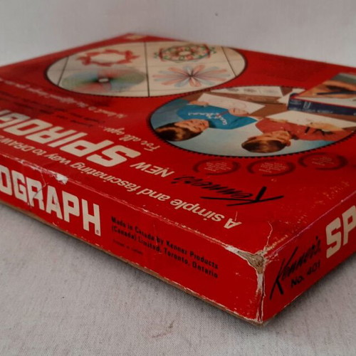 Kenner Spirograph used vintage toy set