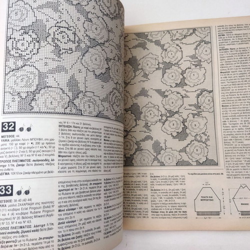Vintage magazine ΕΚΕΙΝΗ special March 1988 like new, knitting patterns