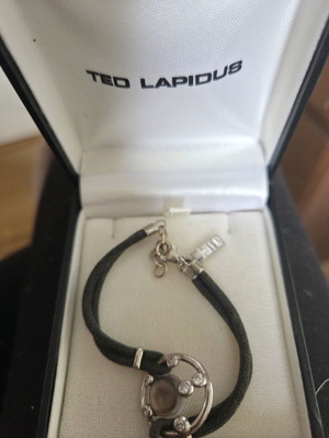 Vintage Ted Lapidus Paris bracelet silver 925 and pearl like new
