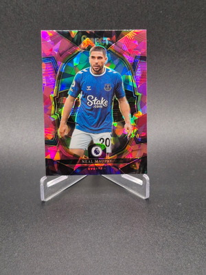 2022-23 Panini Select Premier League Terrace Pink Ice Prizm Neal Maupay #38 Everton Brighton card