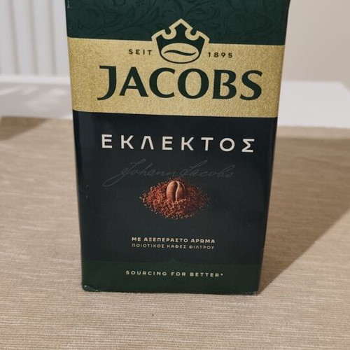 Jacobs Eklektos Filter Coffee 500g Pack of 4, new