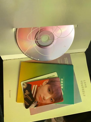 BTS Love Yourself album like new with photocard and CD