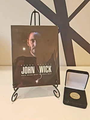 John Wick filmarena limited edition new with continental coin