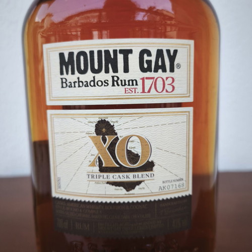Mount Gay XO Barbados Rum 700ml sealed, new