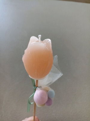 Tulip scented candle favor new