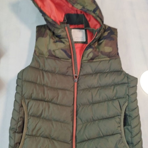 Zara Boys Vest like new, green, size 164 cm