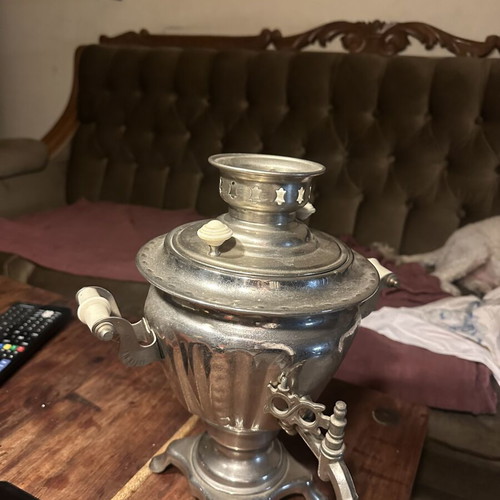Vintage Russian samovar used, dated 70s to 80s