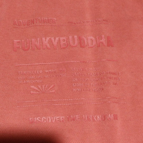 Funky Buddha Polo new, size XL, red-pink with defect