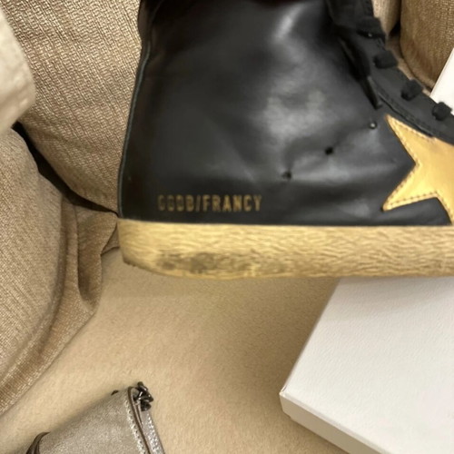 Golden Goose women's shoes with star design