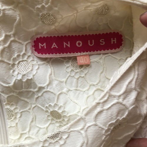 Manoush blouse with embroidery and fringes size 40 like new