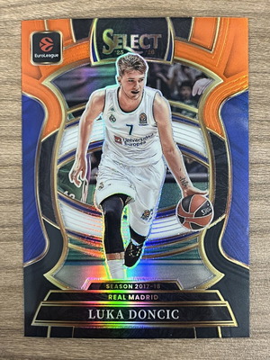 2025-26 Panini Select Euroleague Basketball Luka Doncic card like new