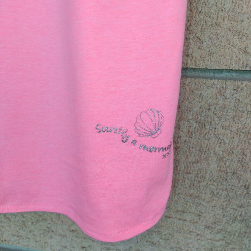 Evita summer short-sleeve top like new, pink, size S