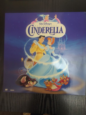 Walt Disney Cinderella Laser Disc σαν καινούργιο, κλασική ταινία