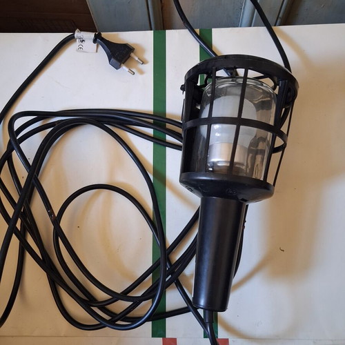 Kompernass portable work lamp with glass protector like new